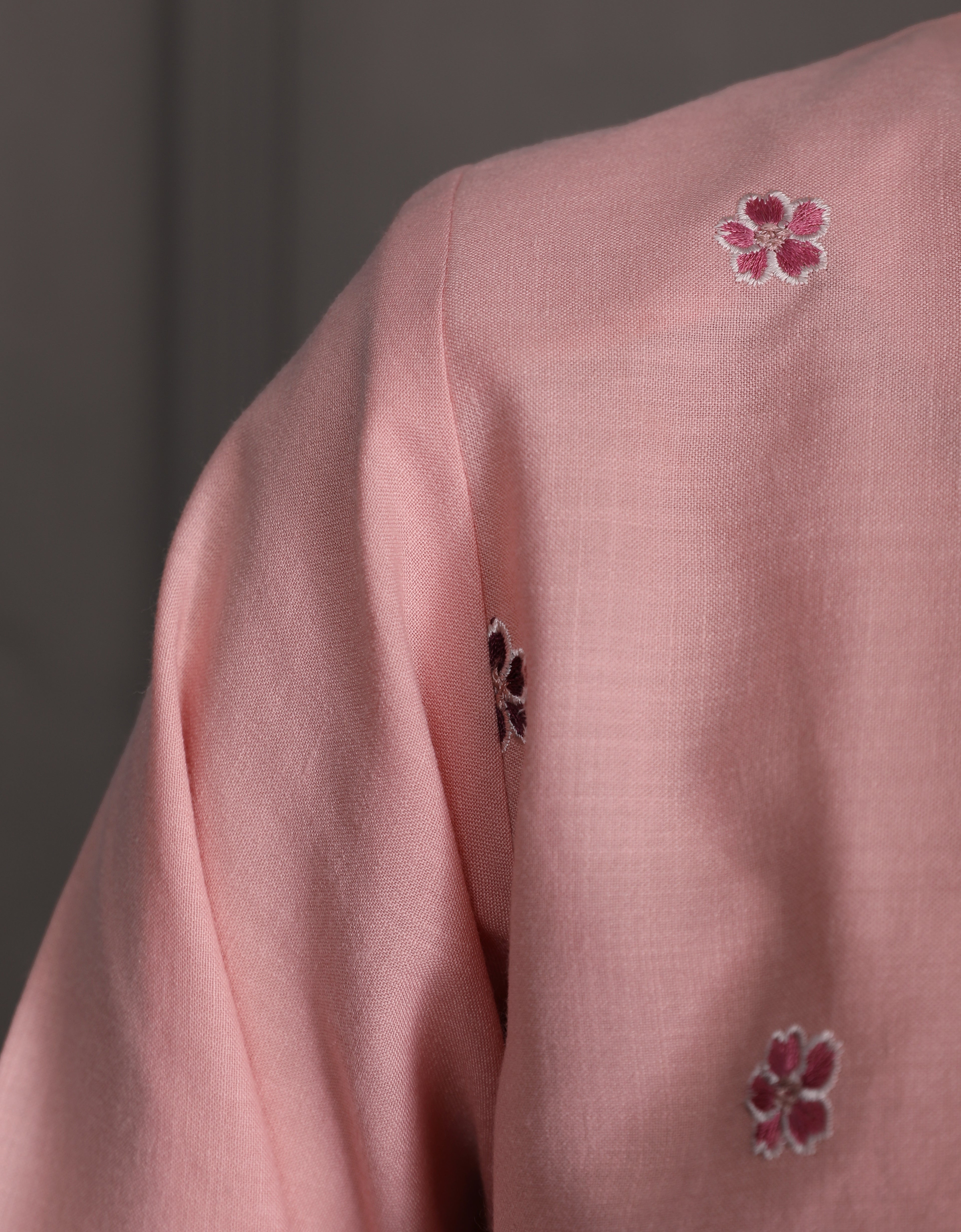BAJU KURUNG KEDAH AVELINE (DUSTY PINK)
