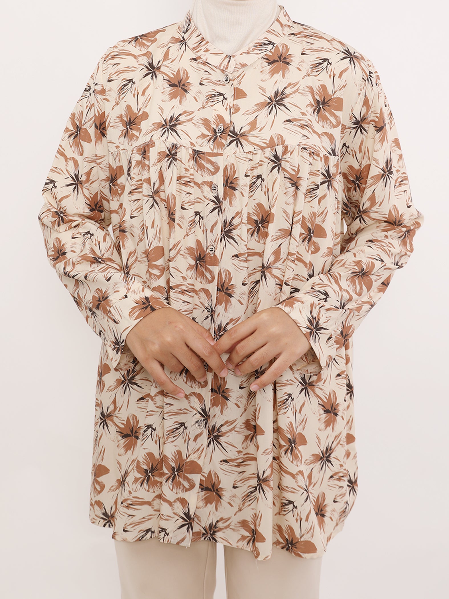 SADIYA TOP (CREAM)