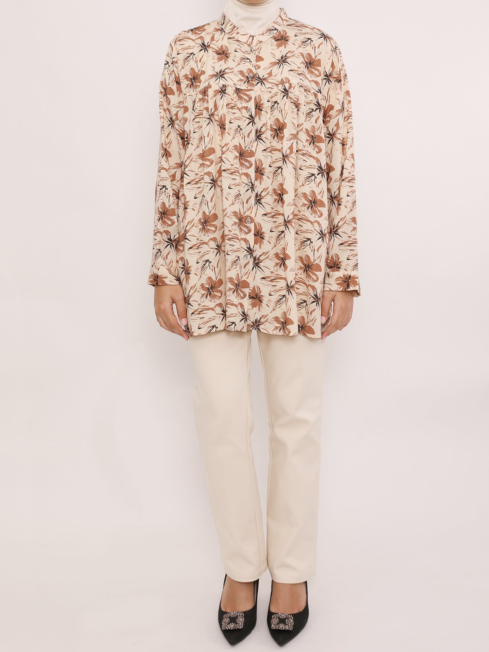 SADIYA TOP (CREAM)